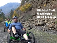 Trike Guys on the Klickitat Trail
