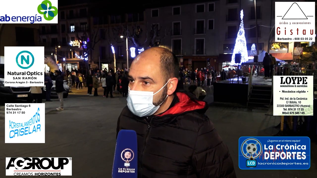 FERNANDO TORRES (Alcalde de Barbastro) "Este 2022 traerá el cambio a final de temporada del césped artificial de los 2 campos de fútbol" "El resto del proyecto de remodelación integral del municipal de los deportes lo ejecutaremos poco a po