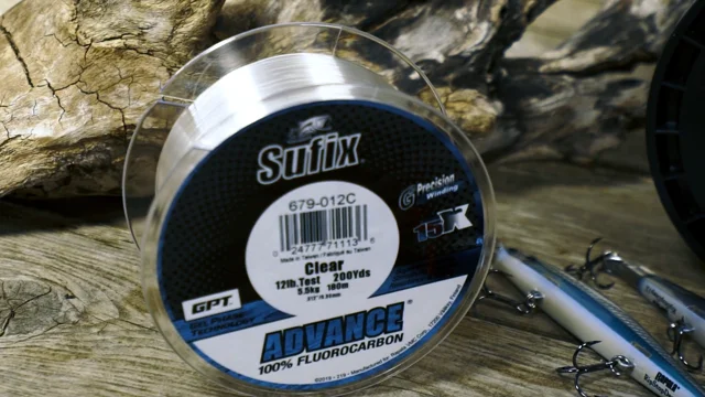 Sufix Advance Fluorocarbon Filler Spool 200 Yards — Discount Tackle