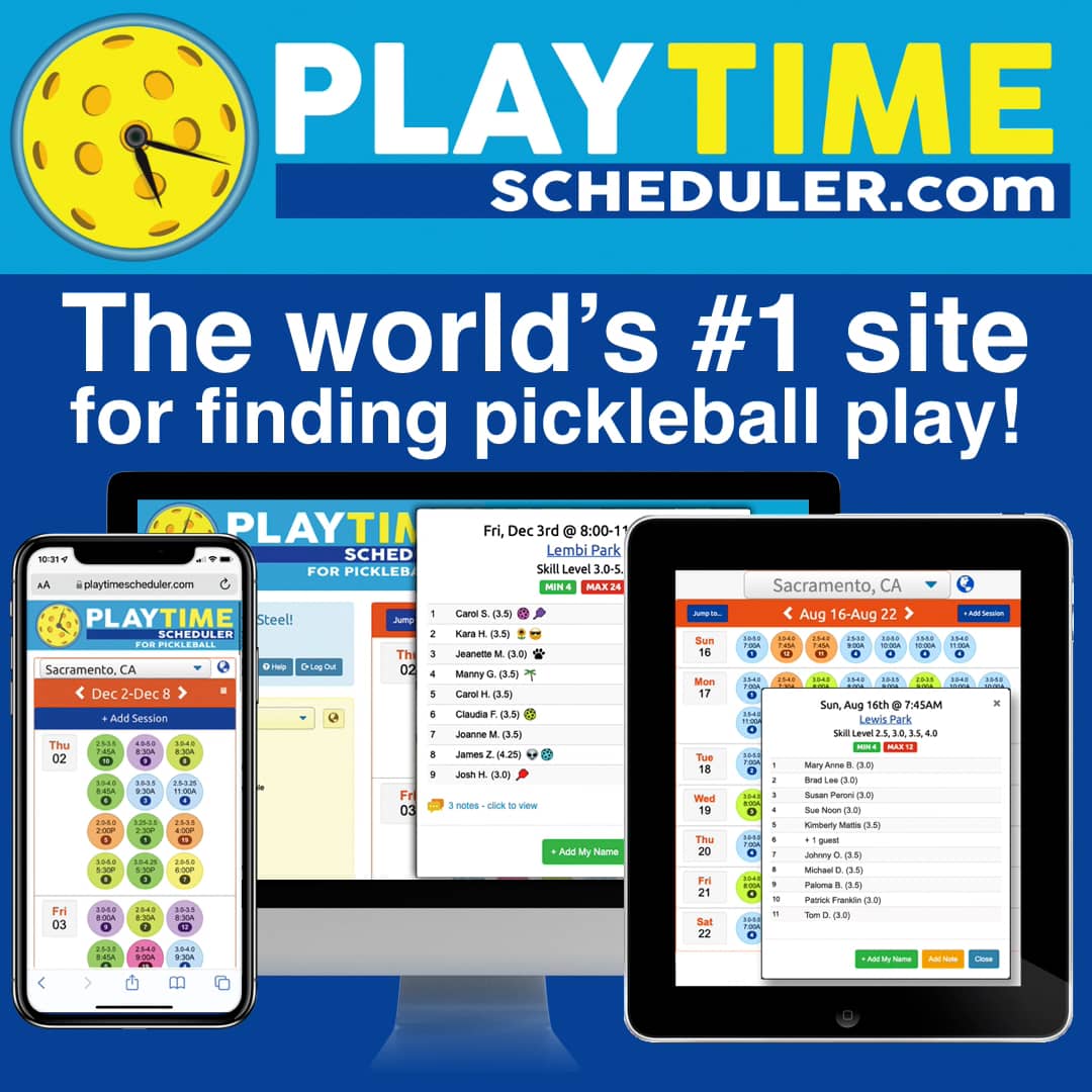 PlayTime Scheduler for Pickleball on Vimeo