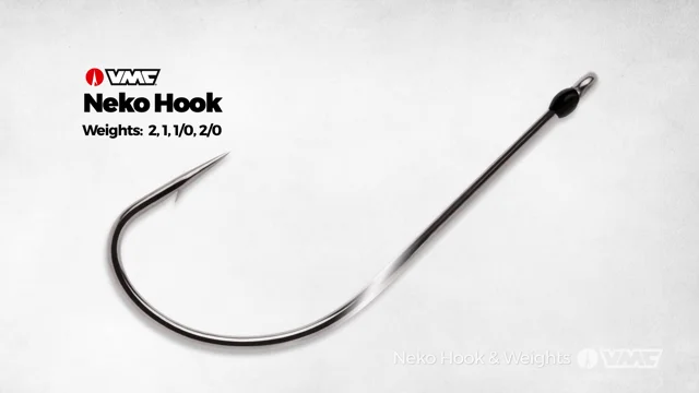 VMC Neko Hook Black Nickel 6 pack — Discount Tackle