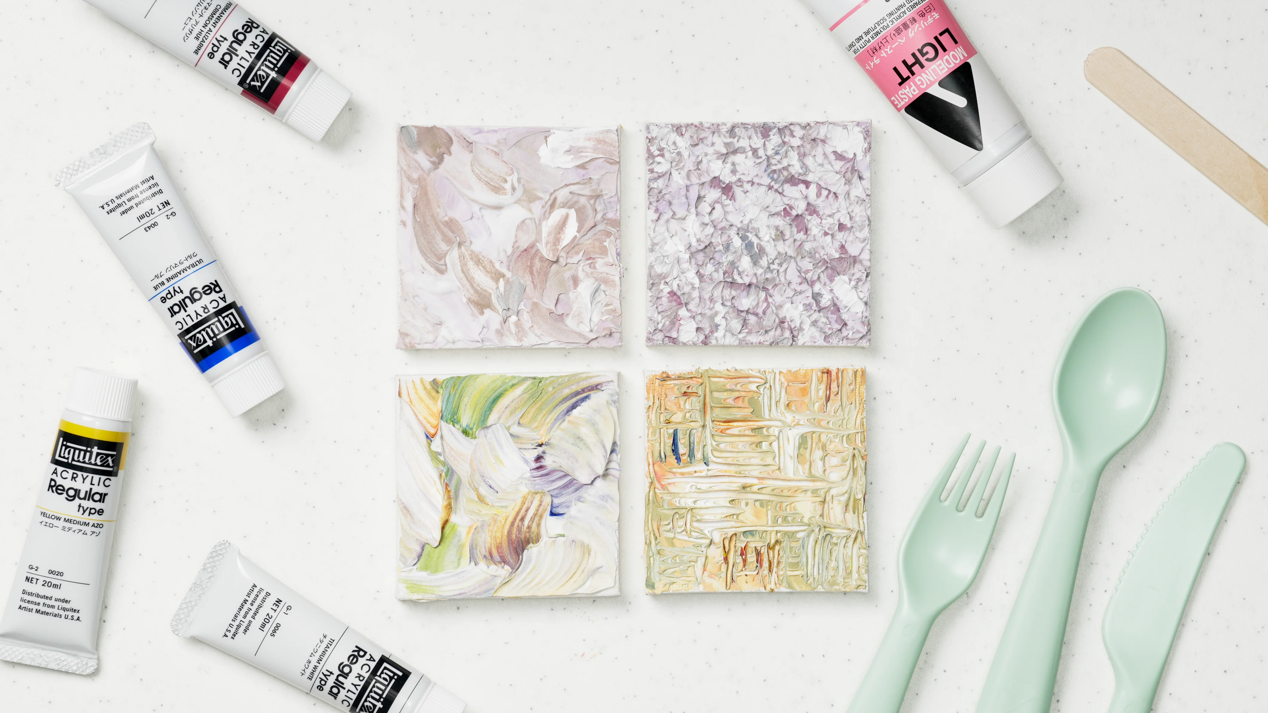 身近なものが画材に変わる。生活の中のテクスチャーアート | Lakit