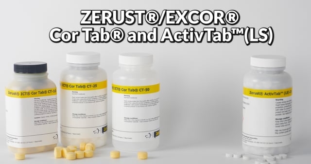 ZERUST®/EXCOR®  Cor Tab® and ActivTab™(LS)