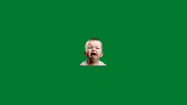 baby boy green screen