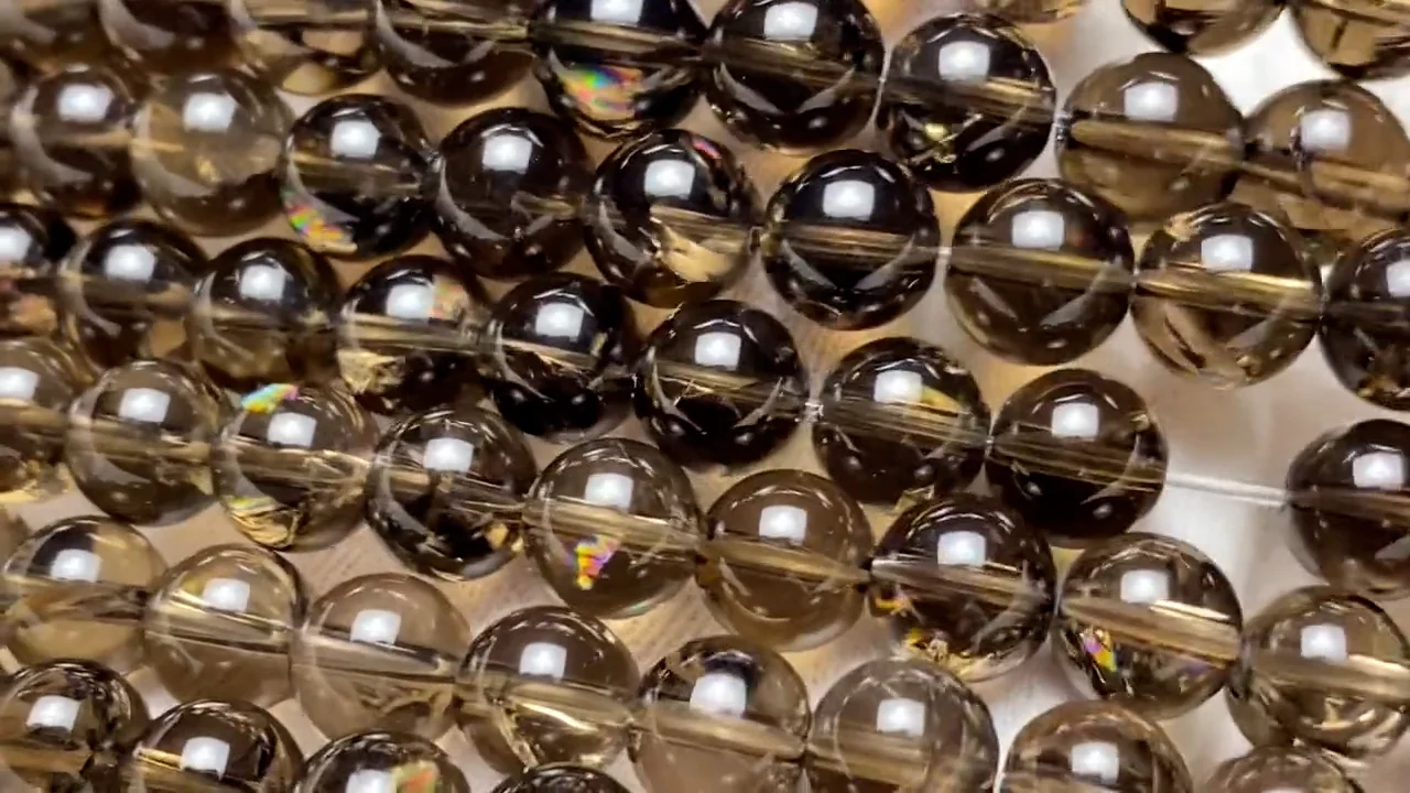 スモーキーアイリスクォーツ｜天然石ビーズの卸問屋・通販ケンケンジェムズ