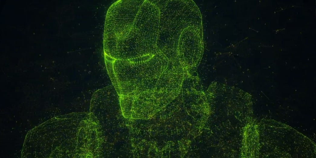 Iron Man - Particle Animation on Vimeo
