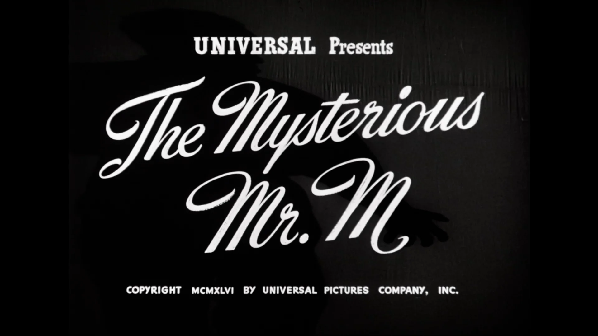 その他 The Mysterious Mr. M [Blu-ray] MYSTERIOUS MR. M, THE - 2K RESTORED SPECIAL EDITION BLU-RAY