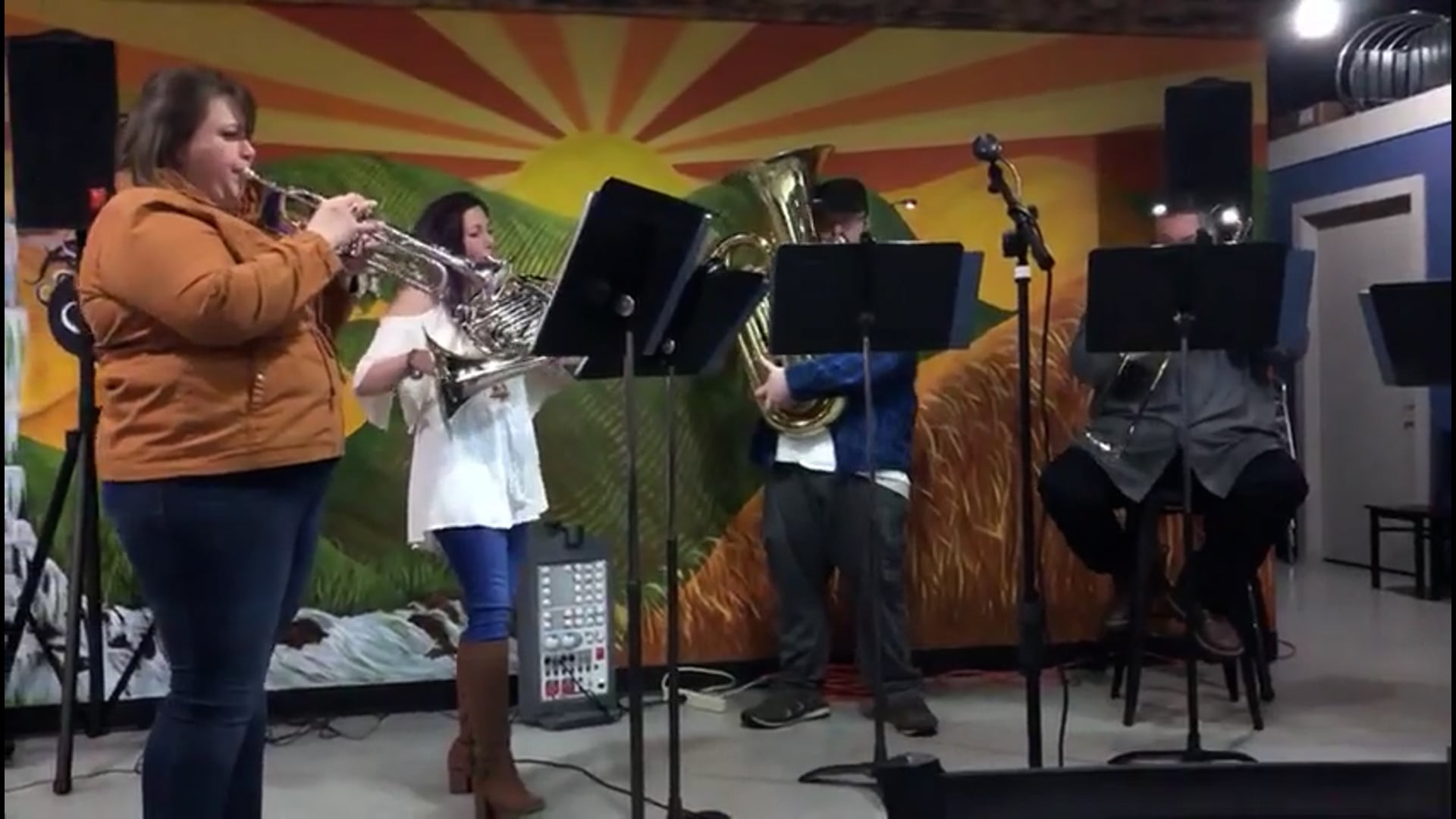 Promotional video thumbnail 2 for Allegan Brass Collective