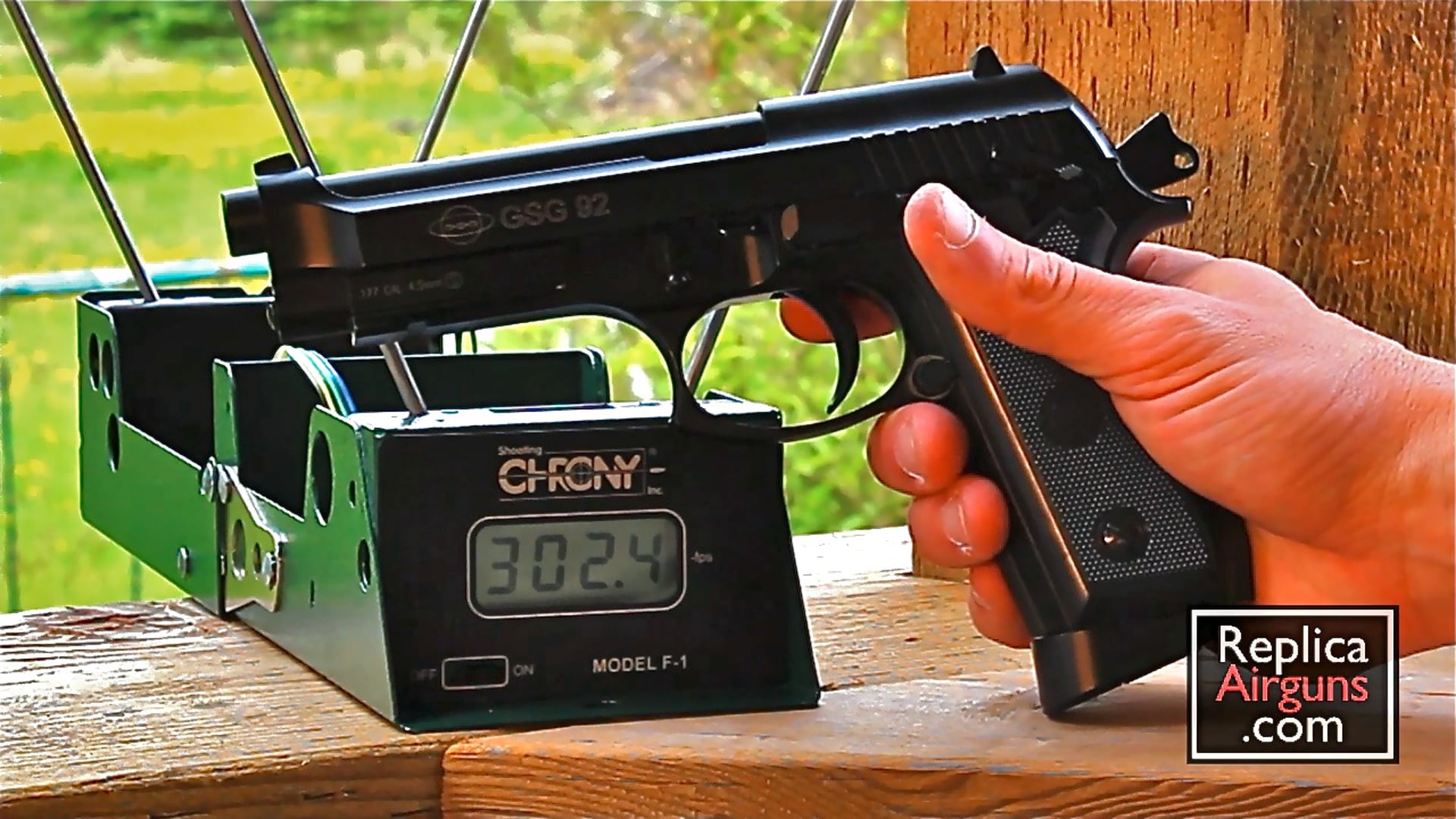 Cybergun GSG 92 CO2 BB Chronograph Shooting & Slow-mo