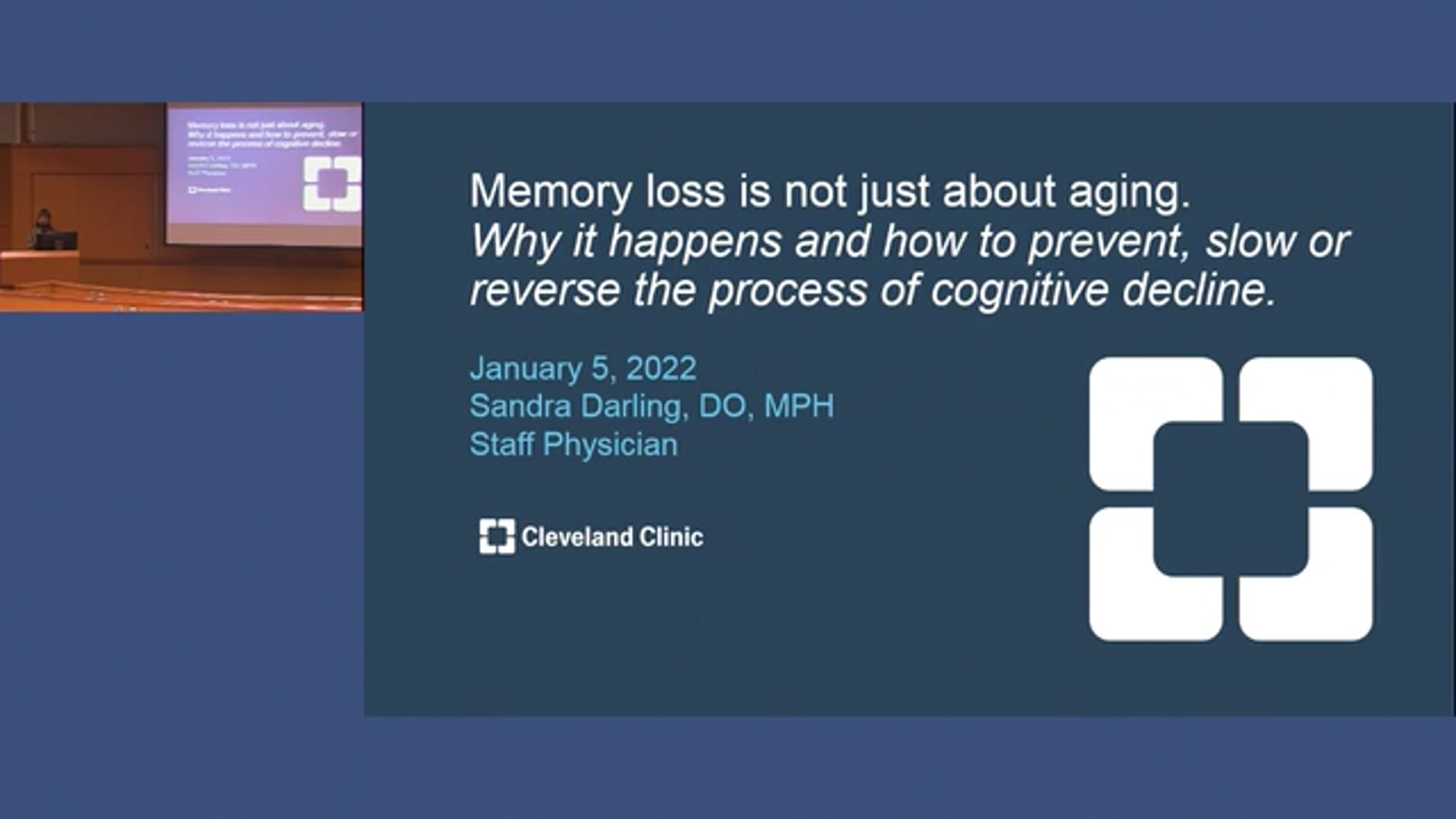 Memory loss is not just about aging. Why it happens and how to prevent, slow, or reverse the process of cognitive decline