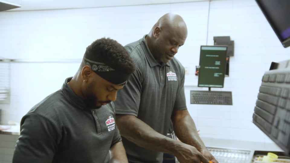 Papa John’s International / Employee of the Month Featuring Bryson Tiller and Shaquille  O’Neal / 15s