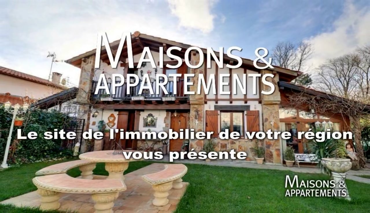 HENDAYE MAISON A VENDRE 510 000 € 135 m² 5 pièce(s) on Vimeo