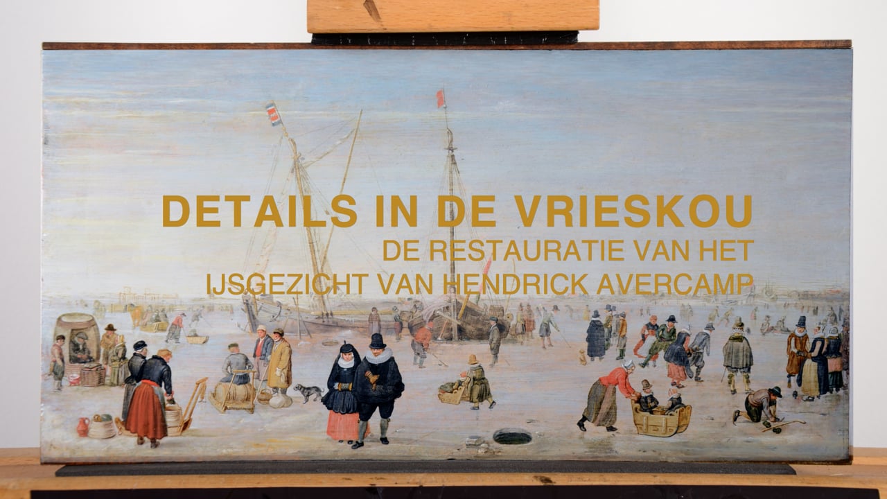 Details in de vrieskou: De restauratie van het IJsgezicht van Hendrick Avercamp. Video: Manó Szöllósi