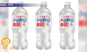 Crysal Pepsi is Back