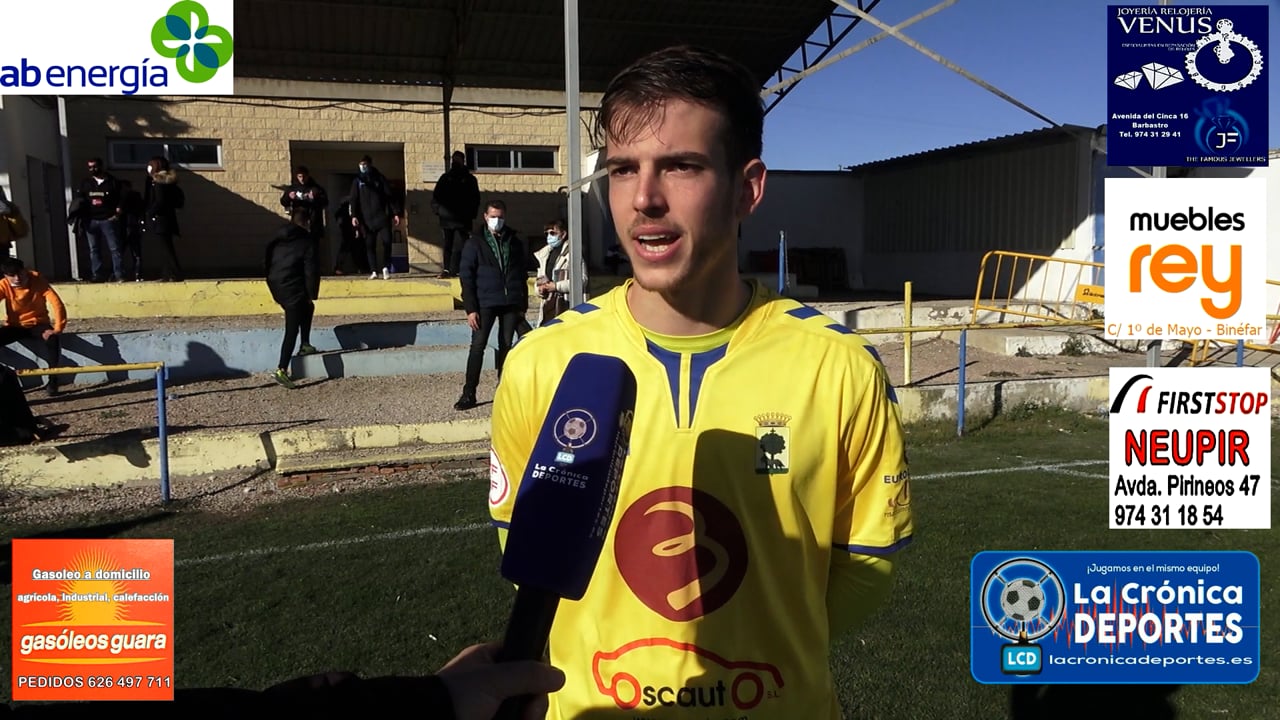 JAIME ARA (Jugador Robres) CD Robres 1-0 CF Calamocha / J 17 / 3ª División