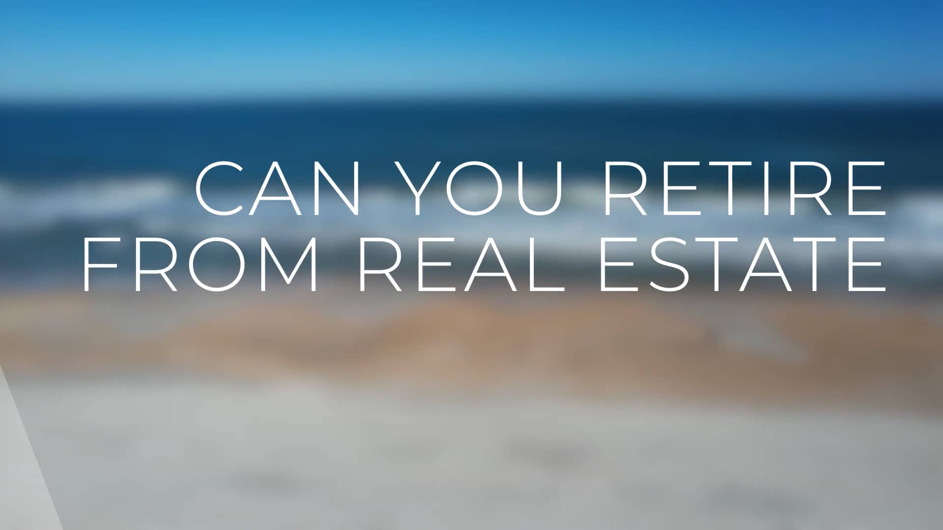 Can You Retire From Real Estate, Sellin' With CC, Keller Williams