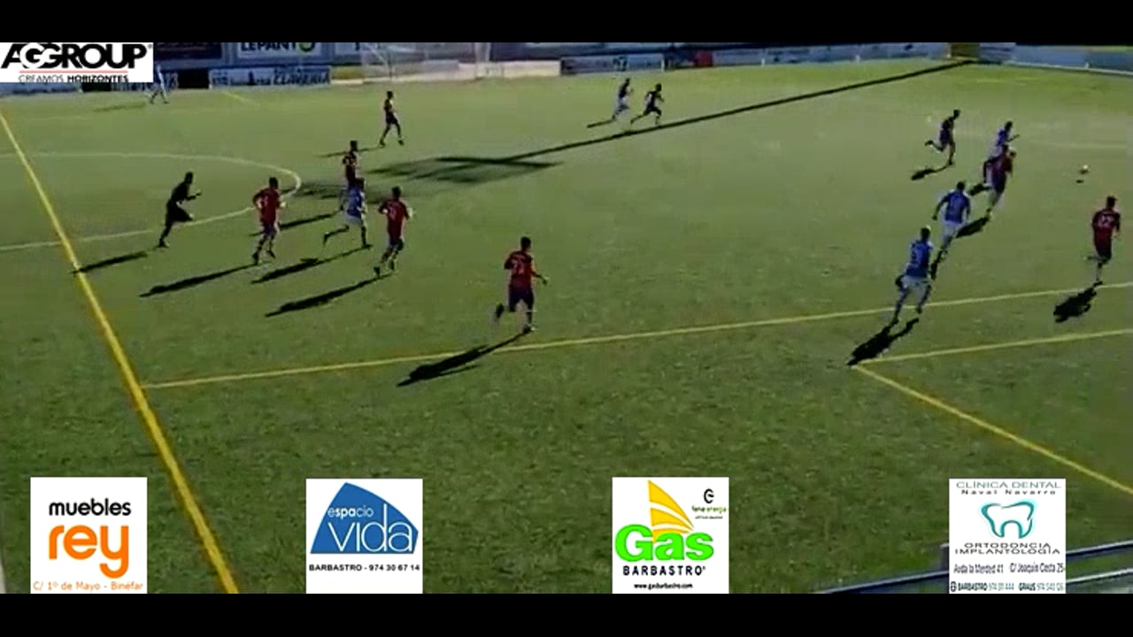 (RESUMEN) CD Binéfar 1-1 UD Barbastro / J 17 / 3ª División