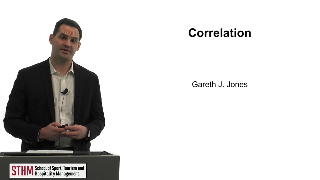 Correlation & Regression (SRM)