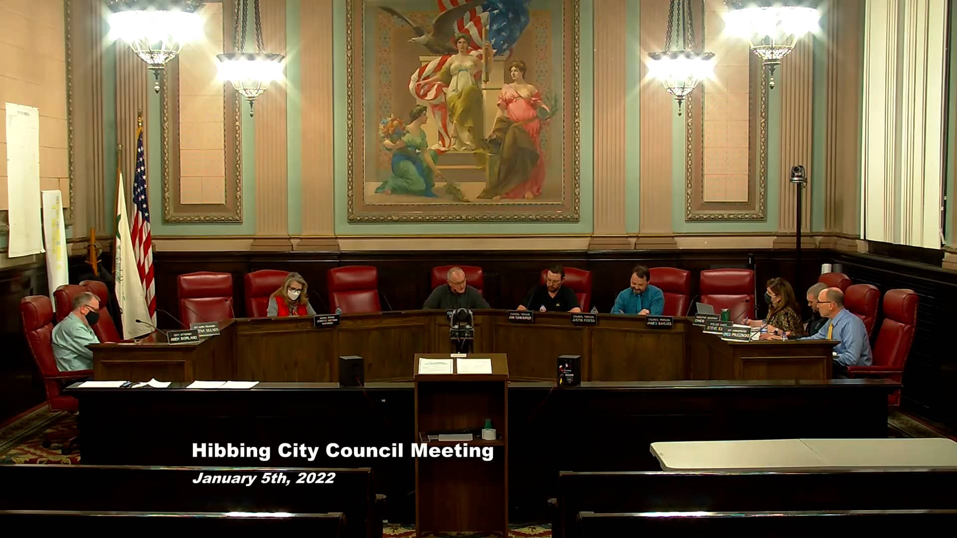 Hibbing City Council 01-05-0-2022 on Vimeo