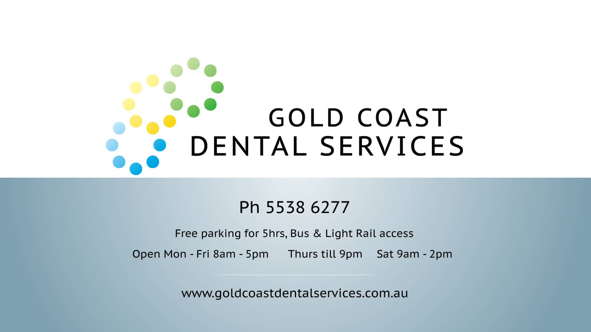 Gold Coast Dental Services on Vimeo