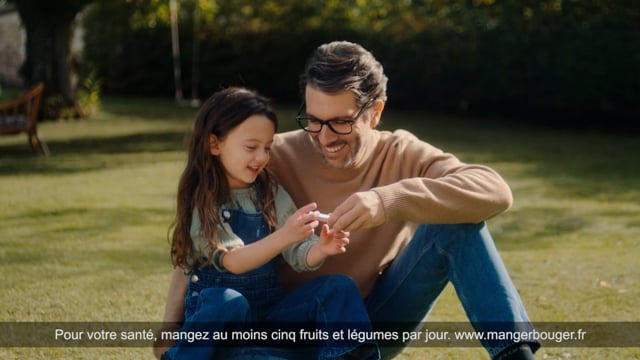 Lizéa et Robin pour film KINDER