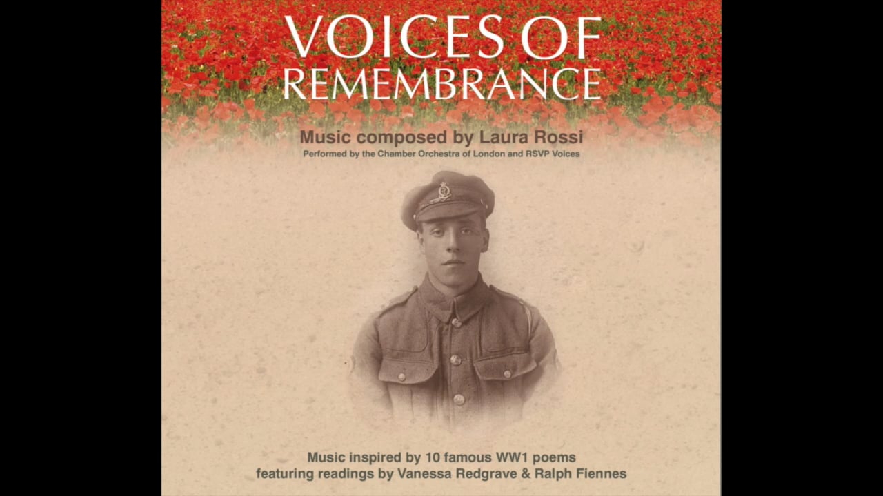 Voices of Remembrance - Orchestra/Choir + readings by Vanessa Redgrave &  Ralph Fiennes.