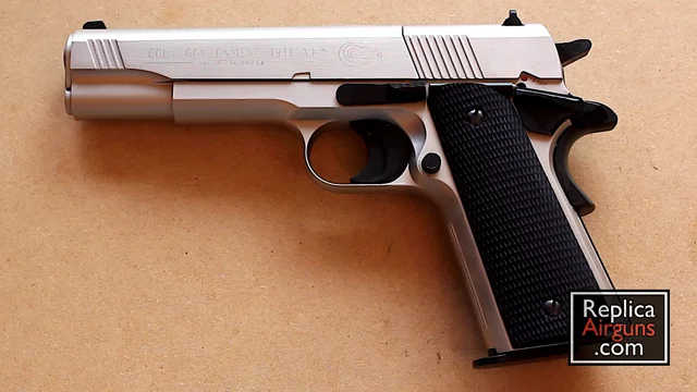 Umarex Colt Government 1911 A1 Nickel CO2 Pellet Gun Review — Replica  Airguns Blog