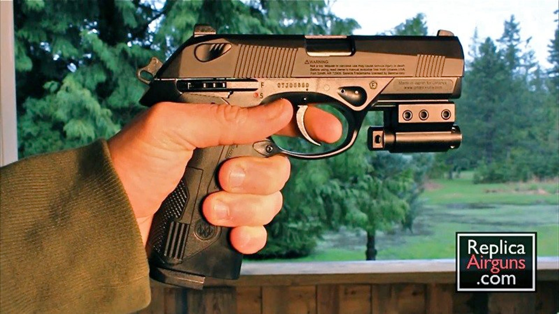 Umarex Beretta PX4 Storm Chronograph and Shooting Test