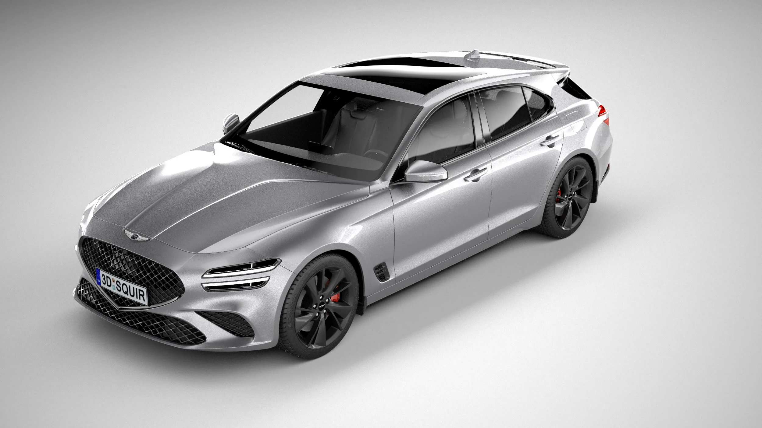 Generic Race Car GT3 2022 - 3D Model by SQUIR