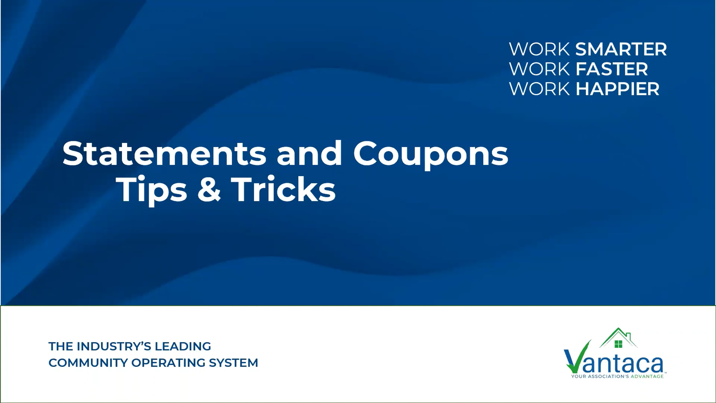 Statements & Coupons - Tips & Tricks | Videos & Movies on Vimeo