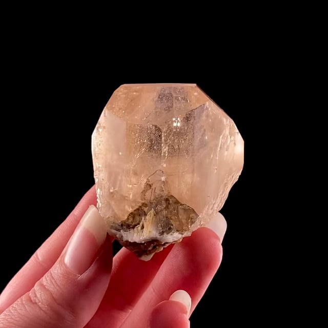 Topaz (gemmy sherry colored crystal) (ex Dave Bergman Collection)
