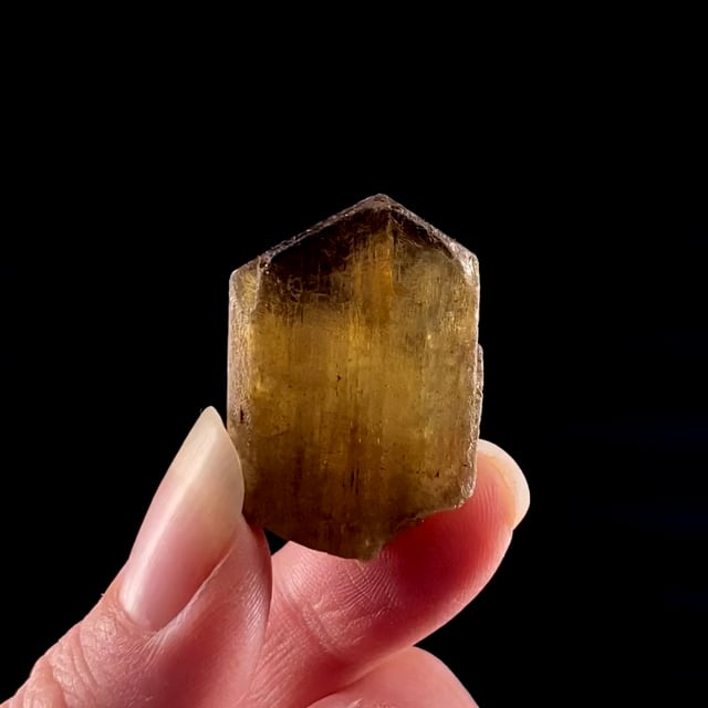 Chrysoberyl (un-twinned crystal) (ex Rich Kosnar Collection)