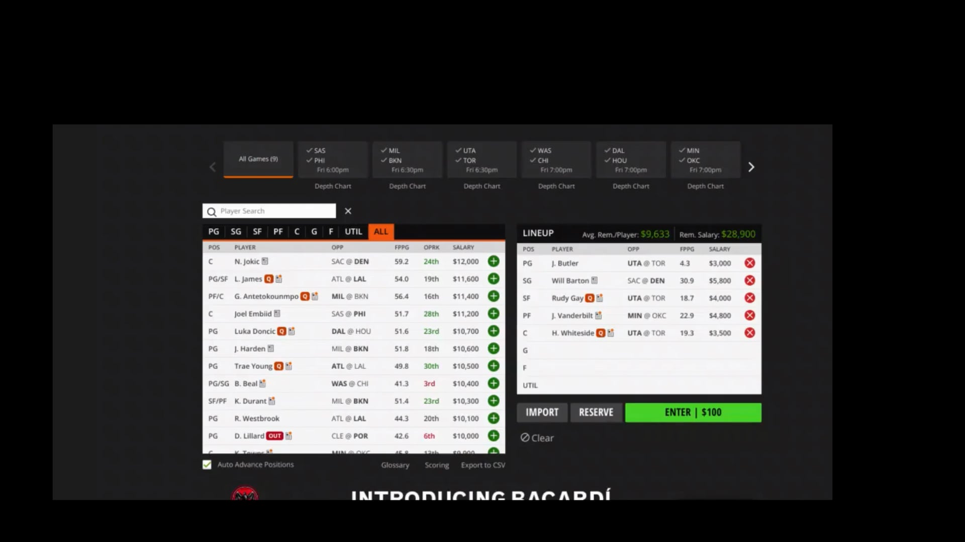 NBA DRAFTKINGS VALUE PICKS for TONIGHT 01/07/22 on Vimeo