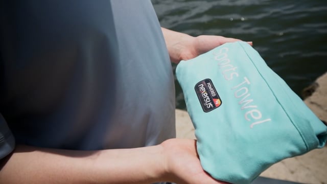 Sports Towel (Gray) video thumbnail