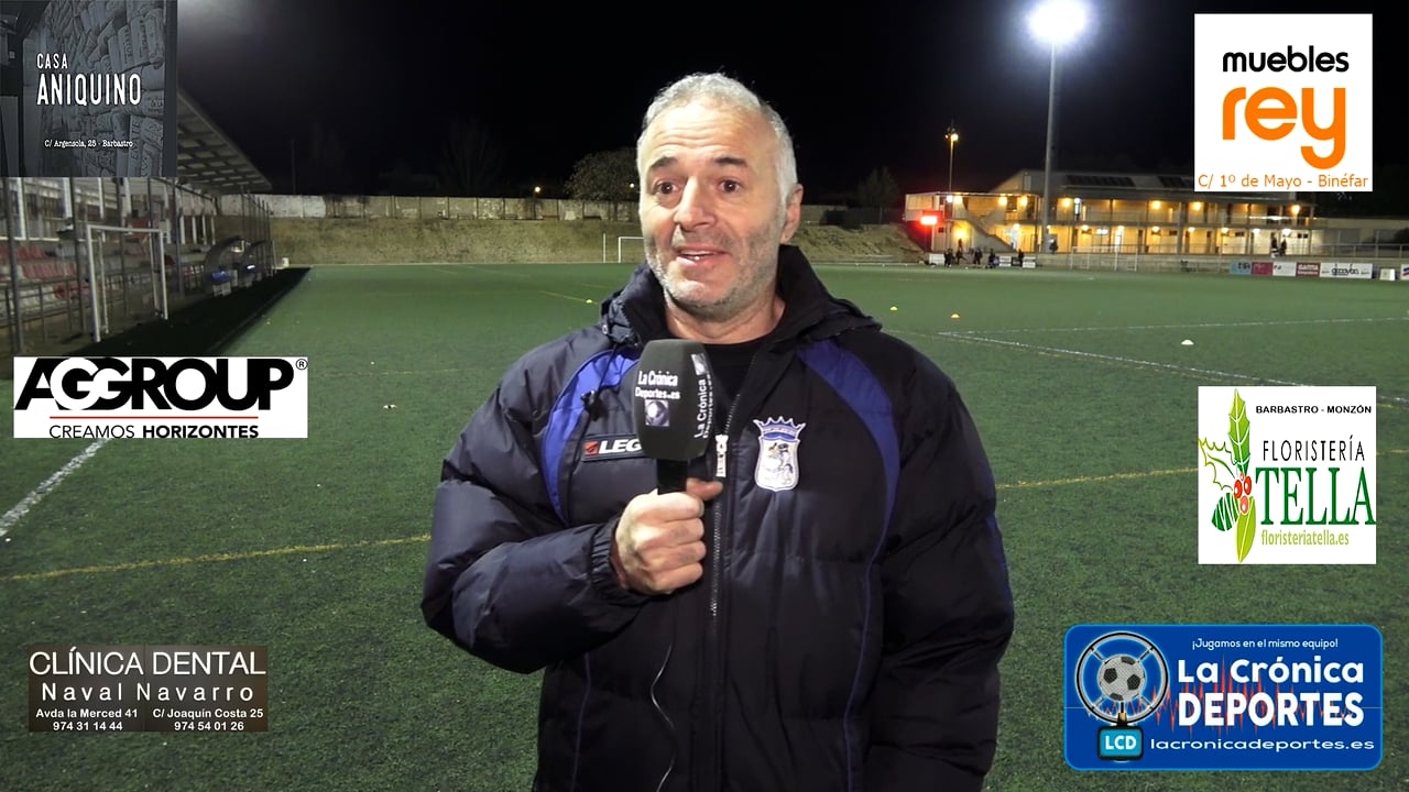 LA PREVIA / UD Casetas - P. Ferranca Tella / ALBERT MARTÍNEZ (Entrenador Ferranca) Jornada 15 / Preferente - Gr 1