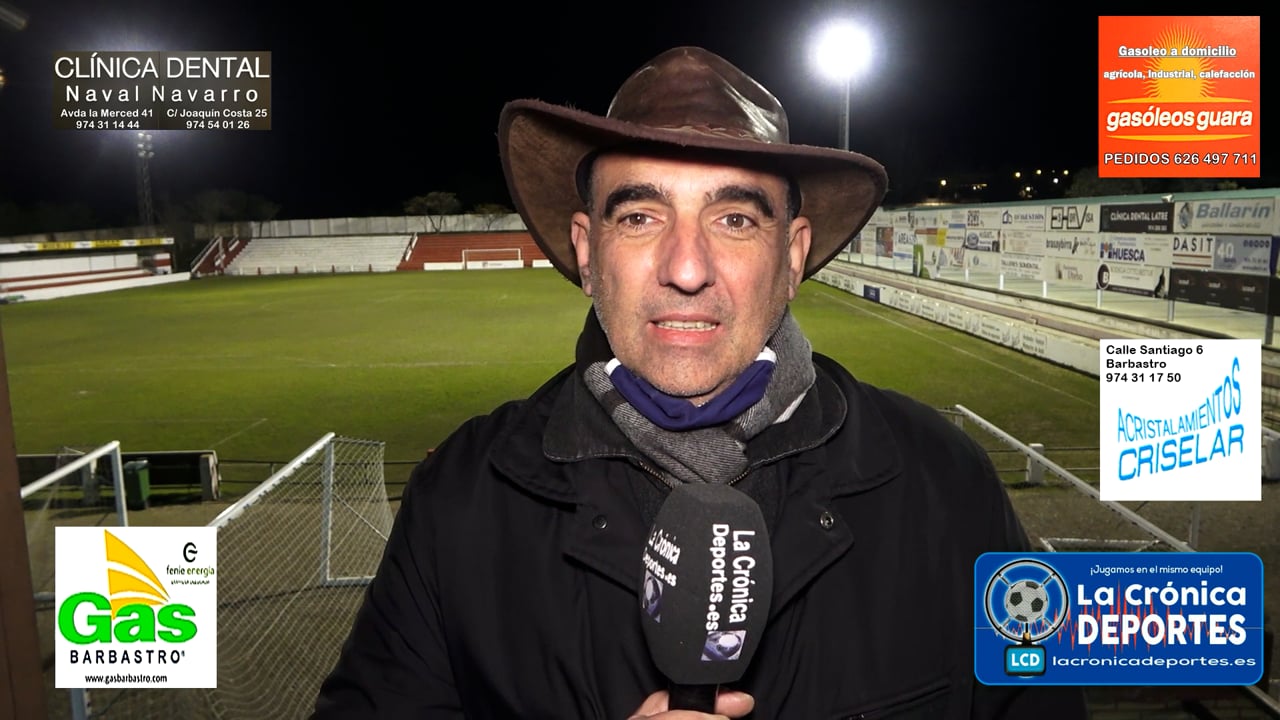 LA PREVIA / UD Pomar - UDB Somontano / XAVI GÓMEZ (Directivo UD Barbastro Somontano) Jornada 11 / 2ª Regional - Gr 2-1