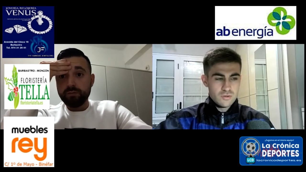 LA PREVIA / CD Robres - UD Barbastro / JAVIER GENOVÉS (Entrenador Robres) Jornada 18 / 3ª División