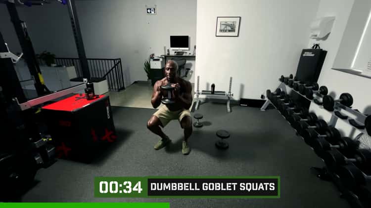 Dumbbell burpee deals