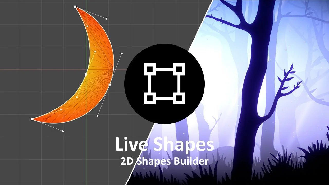 [Asset Store] Live Shapes - 2D Shapes Builder for Unity on Vimeo