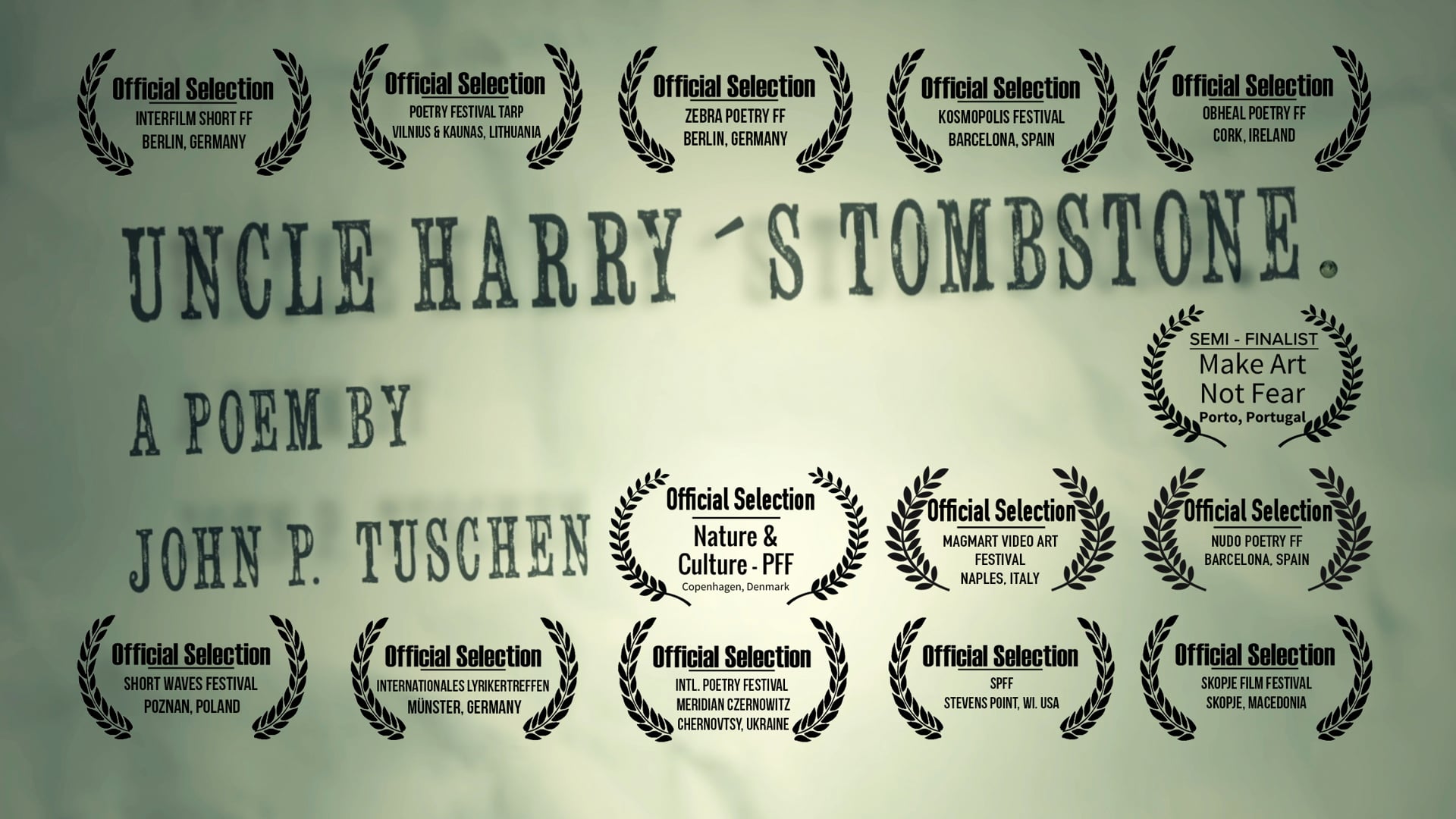 "Uncle Harry´s Tombstone"