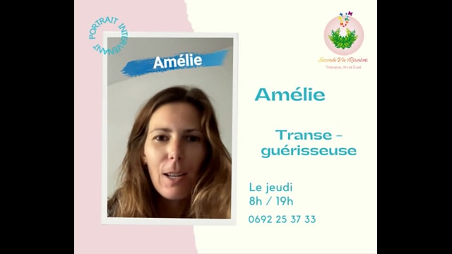 Une minute pour présenter mon métier de transe guérisseuse