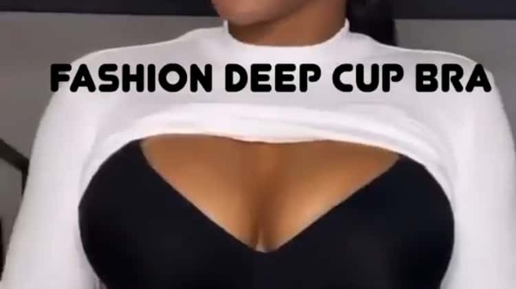FASHION DEEP CUP BRA【ON SALE】 on Vimeo