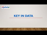 Key in Data