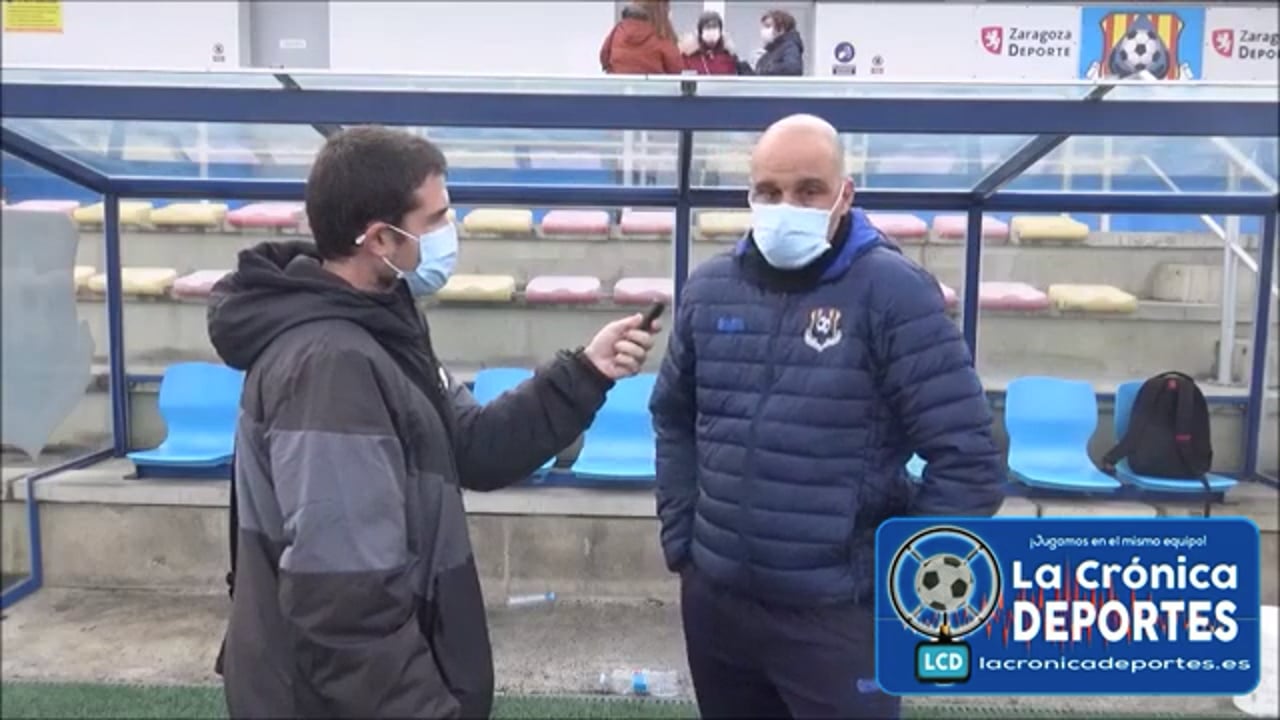 DAVID RINCÓN (Entrenador San José) UD San José 0-3 CD Zuera / Jornada 15 / Preferente - Gr 2