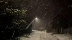 Neve in Puglia: imbiancata Castelluccio Valmaggiore sui Monti Dauni