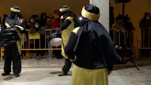 La tramuntana fa refugiar els Reis d'Orient a la Sala Polivalent