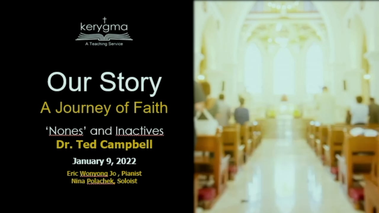 Our Story: The Church Before the Reformation - "Nones" and Inactives