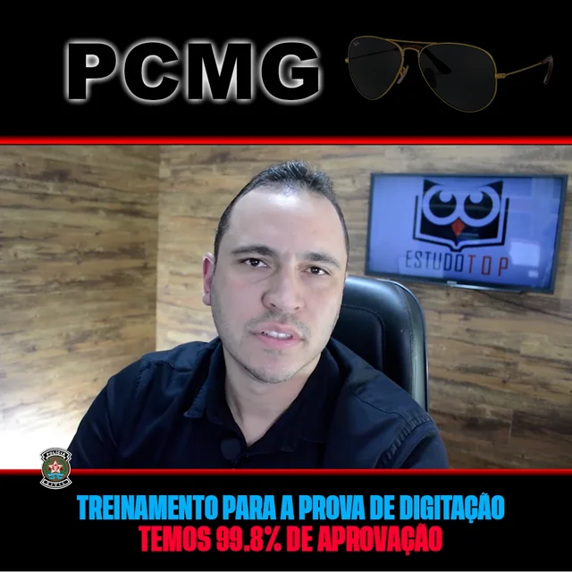 DIGITAÇÃO PARA ESCRIVÃO DA PCMG