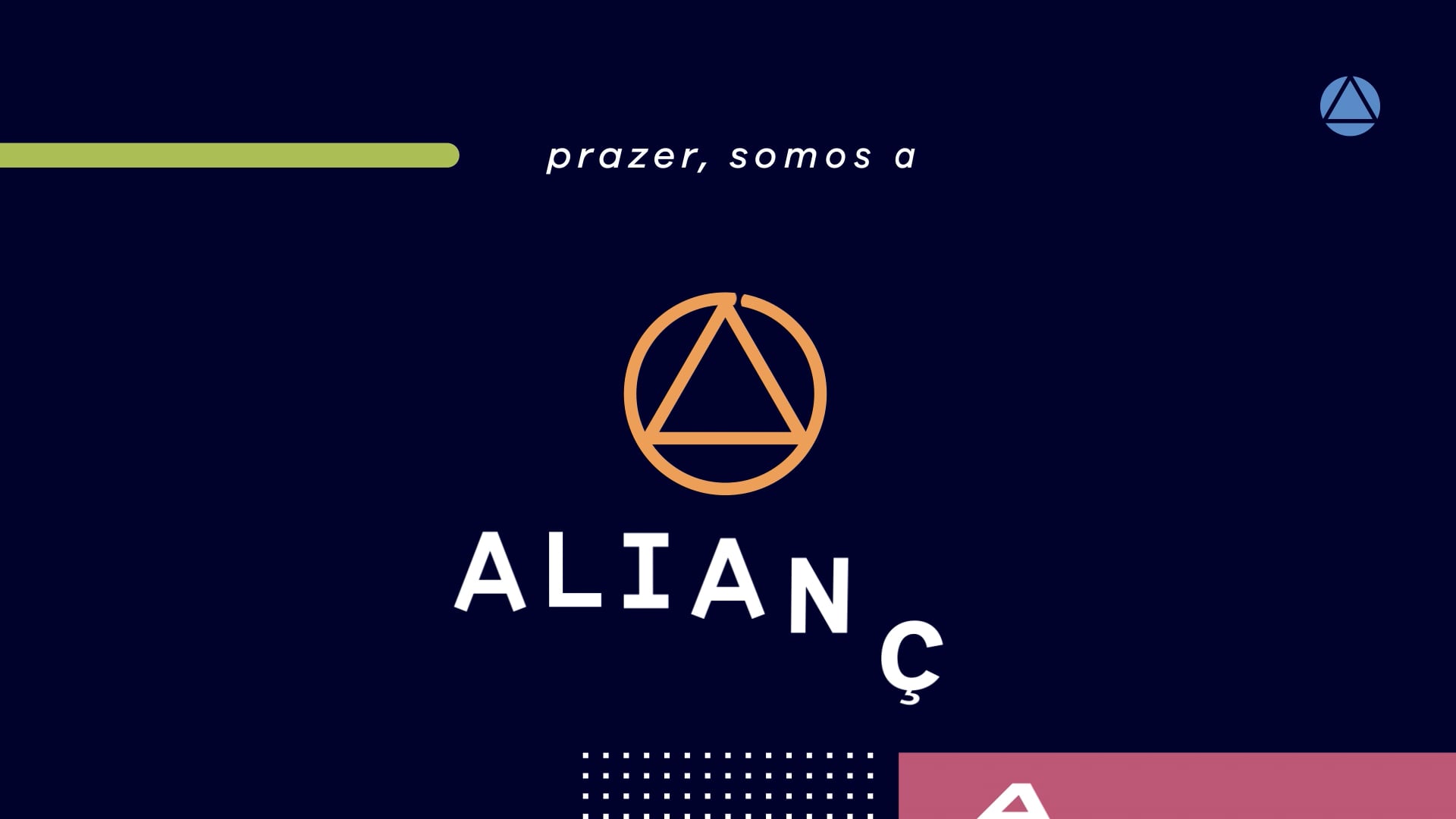 Aliança - institucional