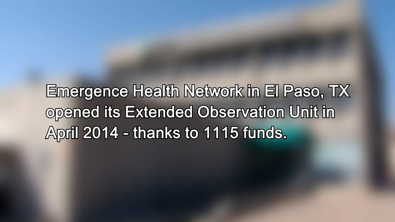 EHN Crisis Extended Observation Unit on Vimeo